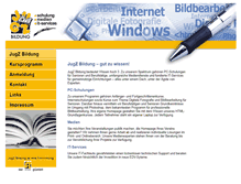 Tablet Screenshot of bildung.jugz.de